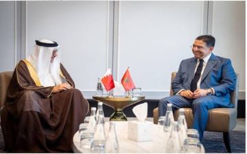 مباحثات بحرينية مغربية حول الأمن الإقليمي والتعاون العربي مباحثات بحرينية مغربية حول الأمن الإقليمي والتعاون العربي