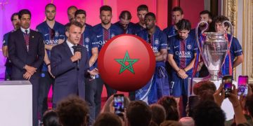 ماكرون يستحضر المغرب خلال إشادته بلاعبي باريس سان جيرمان ماكرون يستحضر المغرب خلال إشادته بلاعبي باريس سان جيرمان