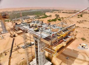 المغرب يقترب من تشييد أطول جسر طرقي في تاريخه المغرب يقترب من تشييد أطول جسر طرقي في تاريخه