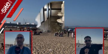 شاطئ طنجة البلدي.. بين سحر الرمال ومرارة المرافق الصحية المتردية -فيديو شاطئ طنجة البلدي.. بين سحر الرمال ومرارة المرافق الصحية المتردية -فيديو