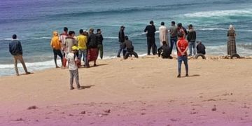مصرع شخص أربعيني غرقا بشاطئ نواحي آسفي مصرع شخص أربعيني غرقا بشاطئ نواحي آسفي