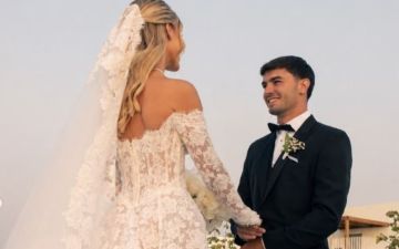 بالصور.. إبراهيم دياز يحتفل بزواجه في أجواء خاصة بعيدا عن الأضواء