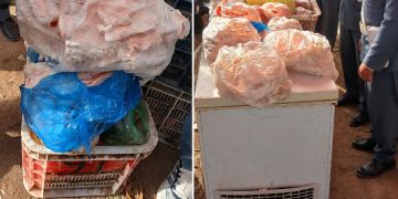الدرك يحجز دجاجا فاسدا بموسم مولاي عبد الله الدرك يحجز دجاجا فاسدا بموسم مولاي عبد الله