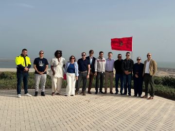 عين أمريكية على مشاريع عملاقة بالصحراء المغربية عين أمريكية على مشاريع عملاقة بالصحراء المغربية