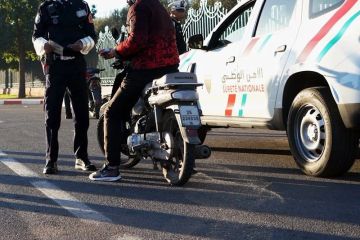حملة أمنية بالدار البيضاء تستهدف الدراجات النارية حملة أمنية بالدار البيضاء تستهدف الدراجات النارية