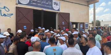 لقجع يدعو سكان تافوغالت لتجاوز منطق صوت عليا نصوت عليك -صور لقجع يدعو سكان تافوغالت لتجاوز منطق صوت عليا نصوت عليك -صور
