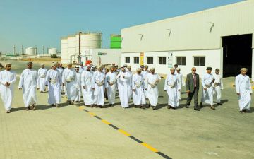 باستثمار يفوق 125 مليون دولار.. افتتاح مجمع الغيث للصناعات الكيميائية في صور باستثمار يفوق 125 مليون دولار.. افتتاح مجمع الغيث للصناعات الكيميائية في صور