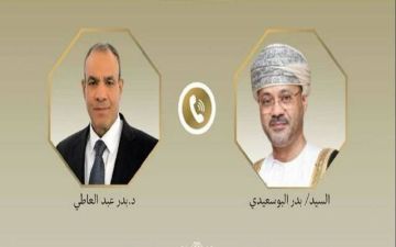 اتصال مصري عماني يدعم التعاون ويؤكد مركزية القضية الفلسطينية