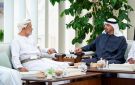 الرئيس الإماراتي وسلطان عمان يبحثان التطورات في المنطقة