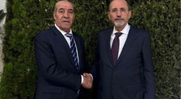 الشيخ يبحث مع الصفدي جهود تثبيت وقف إطلاق النار في غزة الشيخ يبحث مع الصفدي جهود تثبيت وقف إطلاق النار في غزة