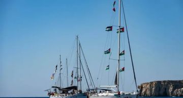 الباز لـ شهاب: أسطول الصمود يسير إلى غزة رغم نيران الطائرات المسيرة والتهديدات الإسرائيلية