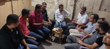 فلسطين تقيم بيت عزاء في استشهاد الزميل المنيراوي