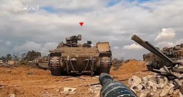 سرايا القدس تدمر دبابة ميركافاه في حي الصبرة