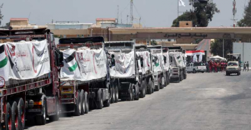 اتفاق وقف اطلاق النار 600 شاحنة محملة بالمساعدات الإنسانية إلى قطاع غزة يوميا اتفاق وقف اطلاق النار 600 شاحنة محملة بالمساعدات الإنسانية إلى قطاع غزة يوميا