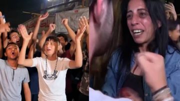 فيديو منسوب إلى رد فعل طواقم الإسعاف والدفاع المدني بعد اتفاق غزة .. ما حقيقته؟