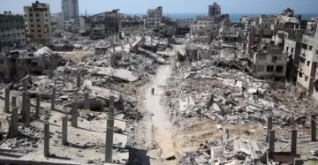 بين الصدمة والأمل.. غزيون يعودون من شمال غزة المدمرة بين الصدمة والأمل.. غزيون يعودون من شمال غزة المدمرة