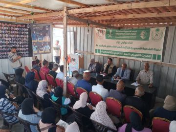 لقاء حواري يجمع المركز السعودي للثقافة والتراث بنقابة الصحفيين لبحث الاحتياجات الإنسانية بعد الحرب