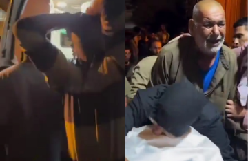 أم فلسطينية تشيع 7 أبناء قتلوا بضربة إسرائيلية (فيديو) أم فلسطينية تشيع 7 أبناء قتلوا بضربة إسرائيلية (فيديو)