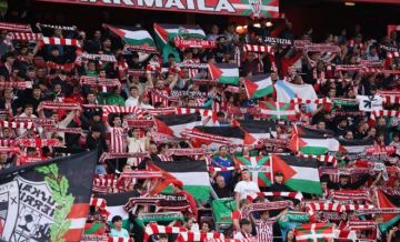 محدث: نادي أتلتيك بيلباو يدعم القضية الفلسطينية