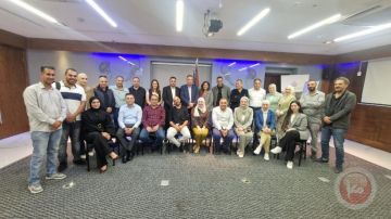 لقاء لرؤساء تحرير وسائل الاعلام الفلسطينية يبحث الذكاء الاصطناعي في غرف الأخبار لقاء لرؤساء تحرير وسائل الاعلام الفلسطينية يبحث الذكاء الاصطناعي في غرف الأخبار