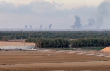 الجيش الإسرائيلي يعلن شن موجة هجمات جديدة على غزة (فيديو)