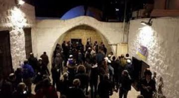مستعمرون يقتحمون مقام يوسف شرق نابلس
