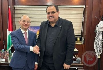 صيدم يستقبل سفير الصين لدى فلسطين صيدم يستقبل سفير الصين لدى فلسطين
