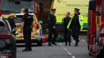 4 اصابات بحادث طعن في كنيس يهودي بمدينة مانشستر البريطانية 4 اصابات بحادث طعن في كنيس يهودي بمدينة مانشستر البريطانية