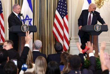 ترامب يعلق على دعوة نتنياهو لإلقاء كلمة في الكنيست ترامب يعلق على دعوة نتنياهو لإلقاء كلمة في الكنيست