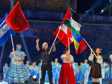 سفارة فلسطين لدى فيتنام تشارك في مهرجان هانوي الثقافي العالمي الأول