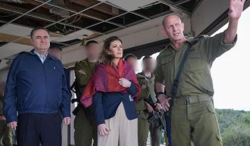 وزير الأمن الإسرائيلي يجري جولة عند الحدود مع لبنان برفقة المبعوثة الأميركية وزير الأمن الإسرائيلي يجري جولة عند الحدود مع لبنان برفقة المبعوثة الأميركية