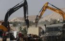 الاحتلال يهدم مبنيين في مرج غزال شمال أريحا - ps