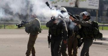 الاحتلال يقمع وقفة منددة باعتداءات المستوطنين في الخليل الاحتلال يقمع وقفة منددة باعتداءات المستوطنين في الخليل