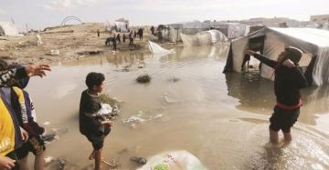 الثوابتة: تضرر 22 ألف خيمة وخسائر بـ 3 ملايين دولار جراء المنخفض