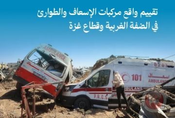 تقرير للهيئة المستقلة: تقييم واقع مركبات الإسعاف والطوارئ بالضفة وغزة