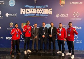منتخبنا الوطني للكيك بوكسينغ يفتتح مشاركته في بطولة العالم بأبو ظبي منتخبنا الوطني للكيك بوكسينغ يفتتح مشاركته في بطولة العالم بأبو ظبي
