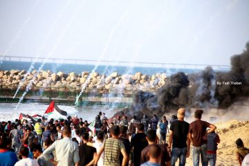 المسير البحري السادس عشر شمال غزة: نواجه عار التطبيع المسير البحري السادس عشر شمال غزة: نواجه عار التطبيع