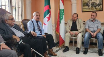 أمين سر حركة فتح - إقليم لبنان يزور السفارة الجزائرية في بيروت أمين سر حركة فتح - إقليم لبنان يزور السفارة الجزائرية في بيروت
