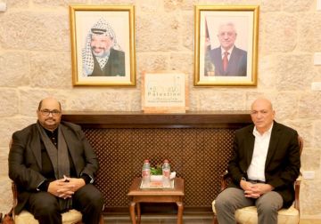 فلسطين وجنوب أفريقيا تبحثان آفاق التعاون الثنائي