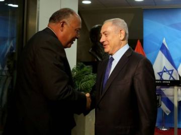 ما الذي حمله شكري في لقائه بنتنياهو؟