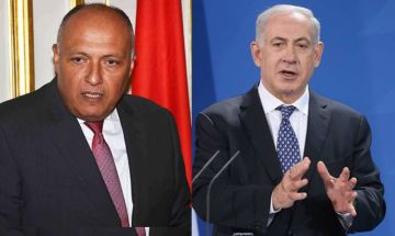 لقاء غير عادي يجمع وزير خارجية مصر ونتنياهو في تل أبيب