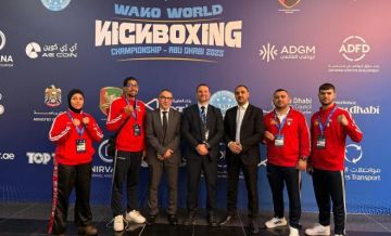 منتخب فلسطين الوطني للكيك بوكسينغ يفتتح مشاركته في بطولة العالم بأبو ظبي