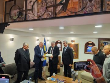 الجالية الفلسطينية تستقبل رئيس برلمان فدرالية البوسنة والهرسك