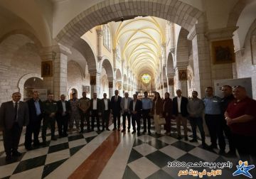 صور.. الحايك: بيت لحم جاهزة لاستقبال عيد الميلاد وإضاءة شجرة الميلاد