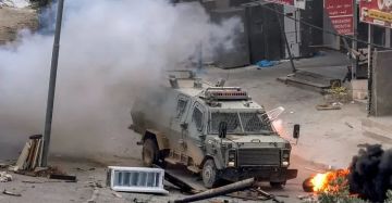 إصابات بعد صدم قوات الاحتلال لمركبتين بجنين