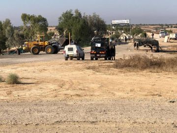 بالصور للمرة الـ177 .. آليات الاحتلال تهدم قرية العراقيب