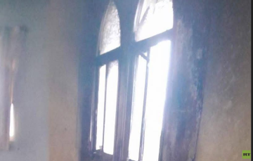 مراسلتنا: مستوطنون يحرقون مسجدا في سلفيت وسط الضفة الغربية (صور) مراسلتنا: مستوطنون يحرقون مسجدا في سلفيت وسط الضفة الغربية (صور)