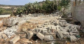 الاحتلال يهدم منشأة لتربية الأغنام شرق جنين