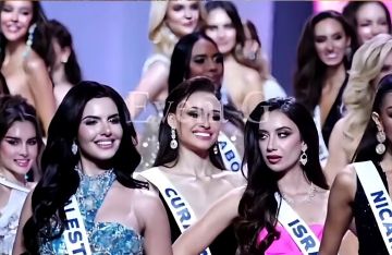 عاصفة النظرات.. ملكتا جمال فلسطين وإسرائيل في مواجهة صامتة ( فيديو)