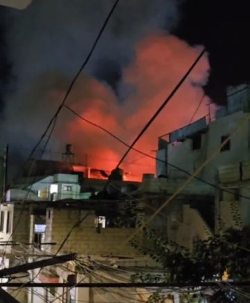 11 شهيدا في غارة إسرائيلية استهدفت مخيم عين الحلوة جنوب لبنان